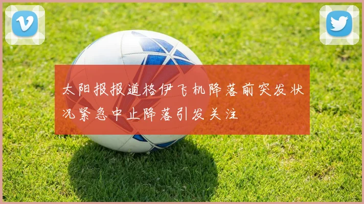 太阳报报道格伊飞机降落前突发状况紧急中止降落引发关注